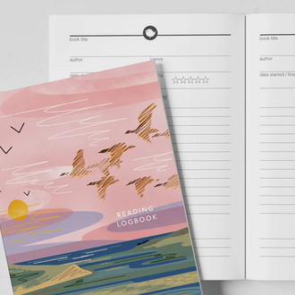 Onneke Onneke Reading Logbook Wild Geese A5 (w. Envelope)