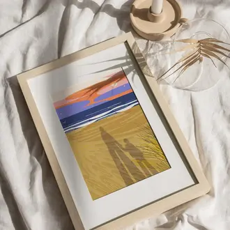 Onneke Onneke Mother And Child Mini A5 Print (Unframed)