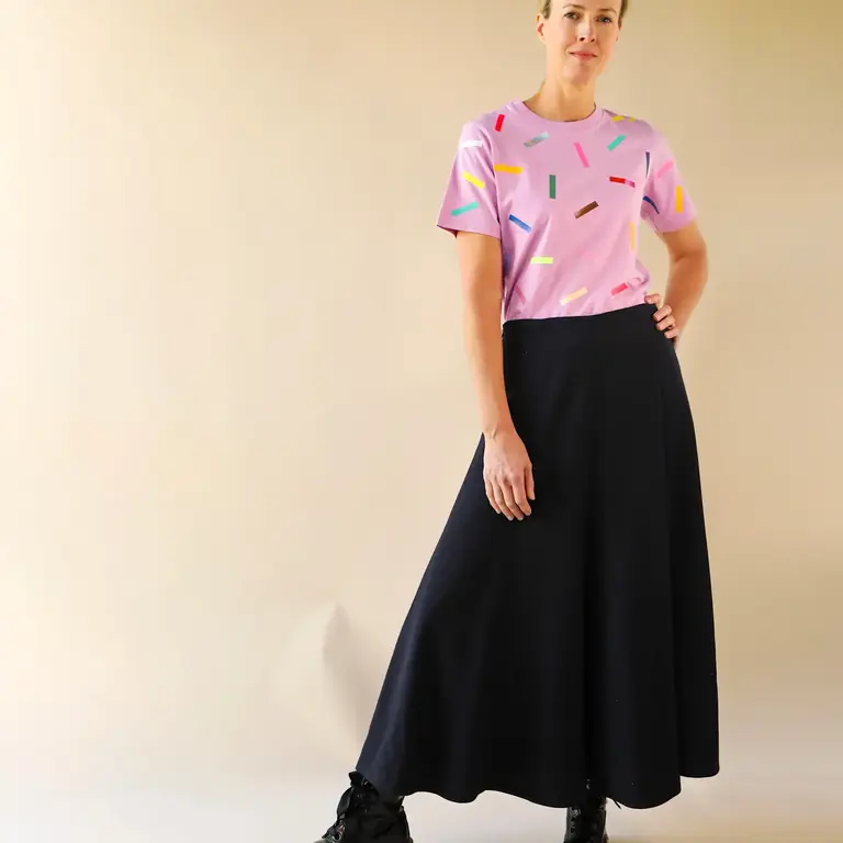 OkayOK OkayOK Confetti Boxy Made in Canada Tshirt