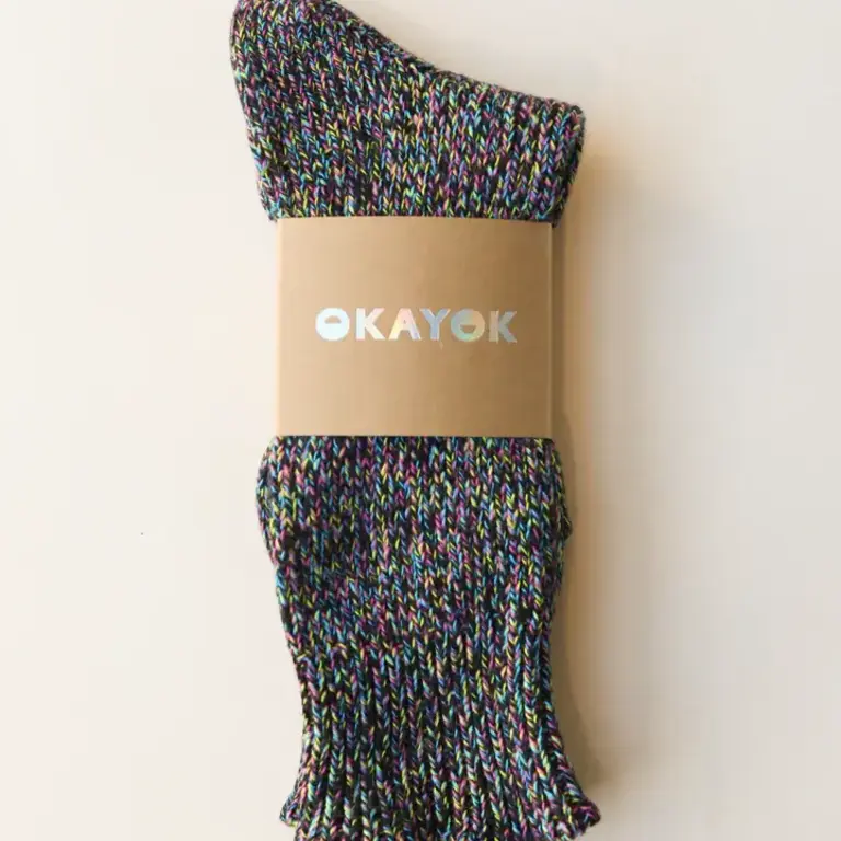 OkayOK OkayOK Thick Cotton Made in Canada Socks