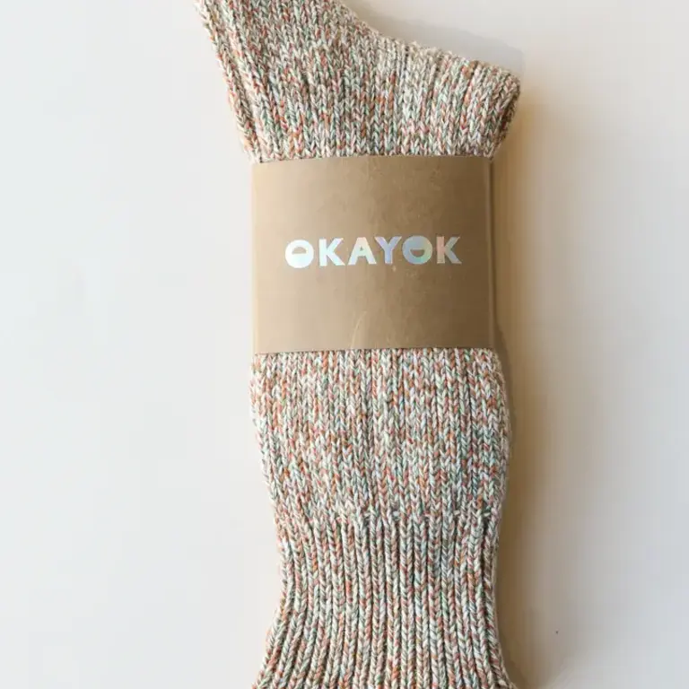 OkayOK OkayOK Thick Cotton Made in Canada Socks