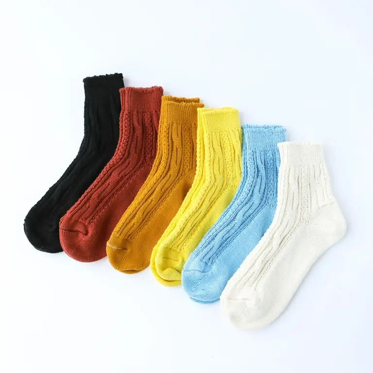 OkayOK OkayOK Jenny Cotton Ankle Made in Canada Socks