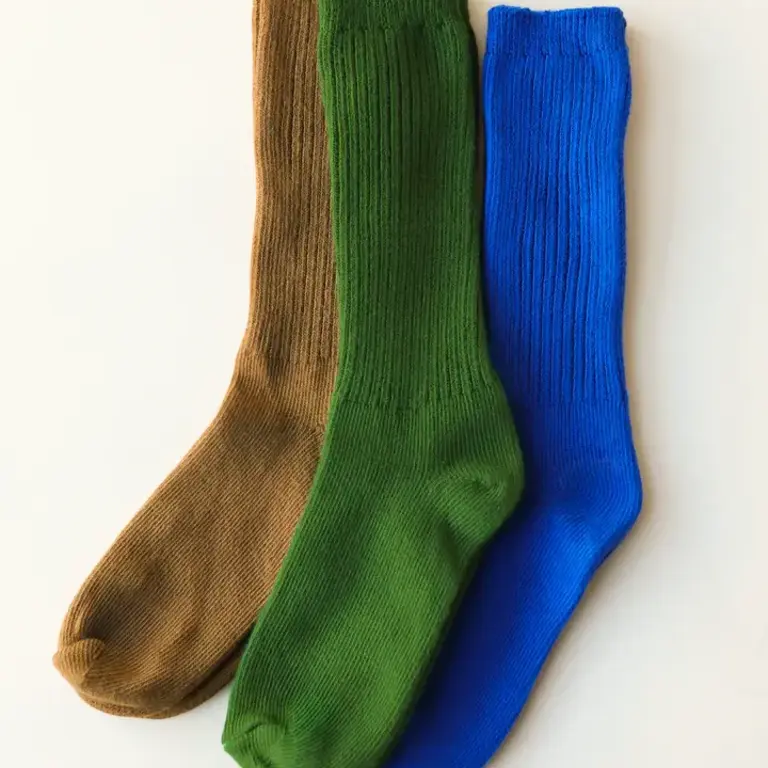 OkayOK OkayOK Cotton Dyed Made in Canada Socks