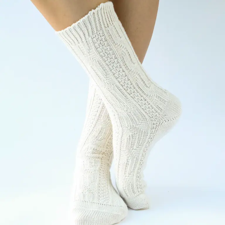 OkayOK OkayOK Jenny Cotton Crew Made in Canada Socks