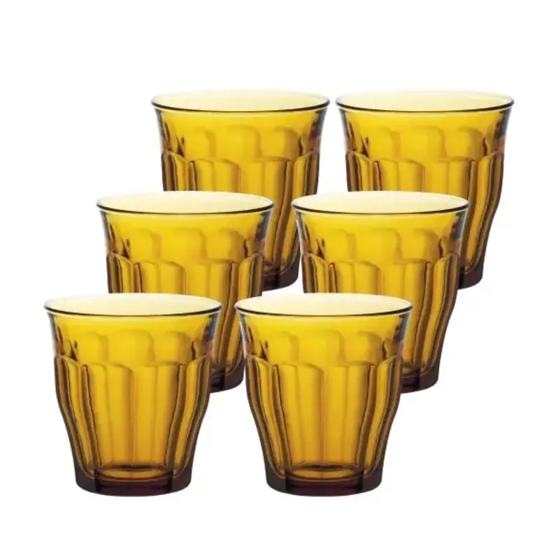 ICM Duralex Picardie Tumbler S/6 250ml - Amber