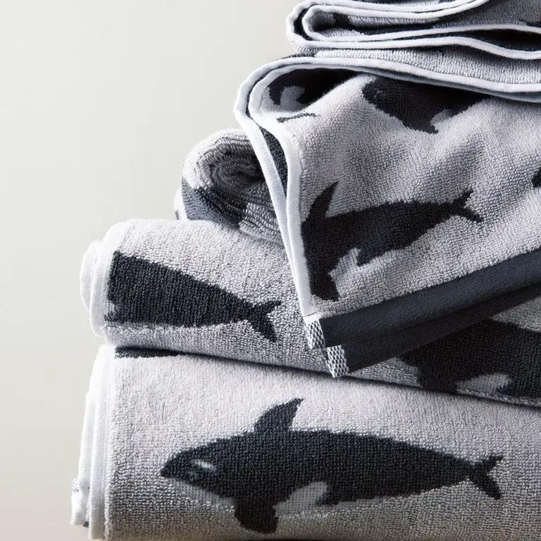 Anorak Organic Cotton Towel Orca