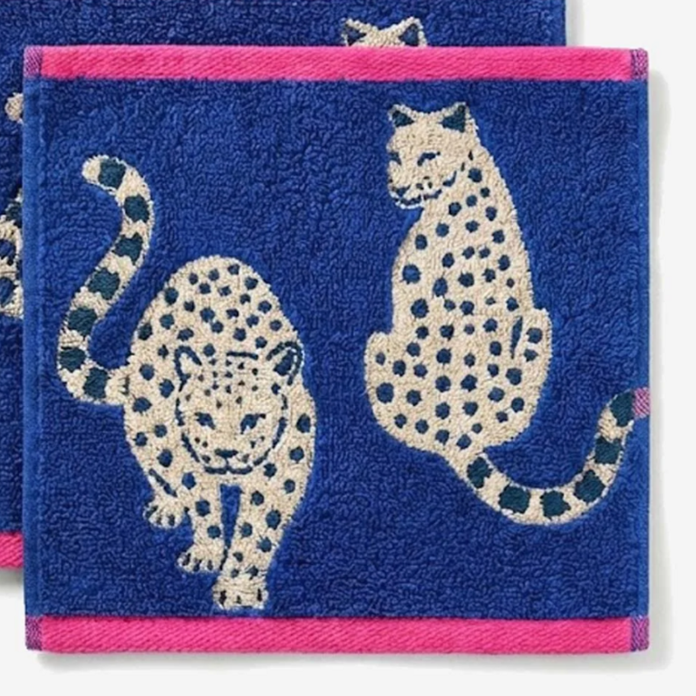 Anorak Organic Cotton Towel Snow Leopards