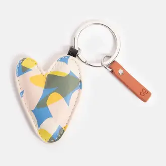 Caroline Gardner Caroline Gardner Confetti Heart Keyring