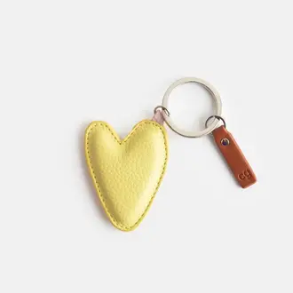 Caroline Gardner Caroline Gardner Pear Heart Keyring