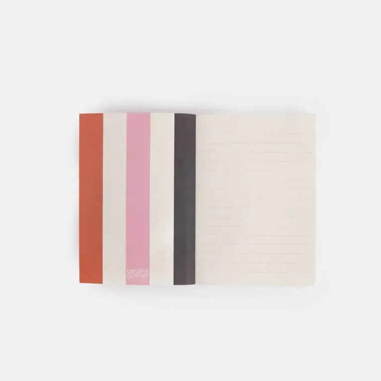 Caroline Gardner Caroline Gardner Pink Dotty Ruled Pocket Notebook