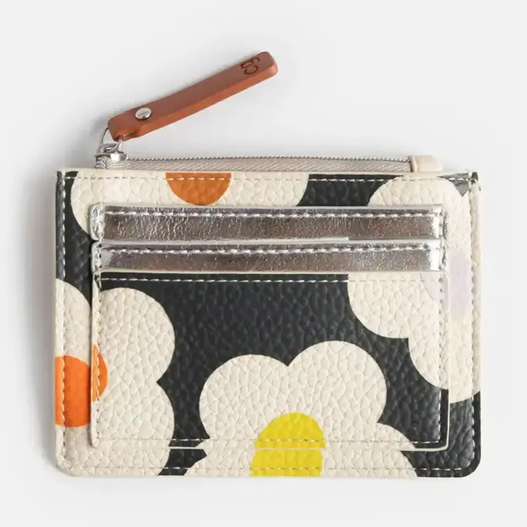 Caroline Gardner Caroline Gardner Multi Flower Compact Wallet