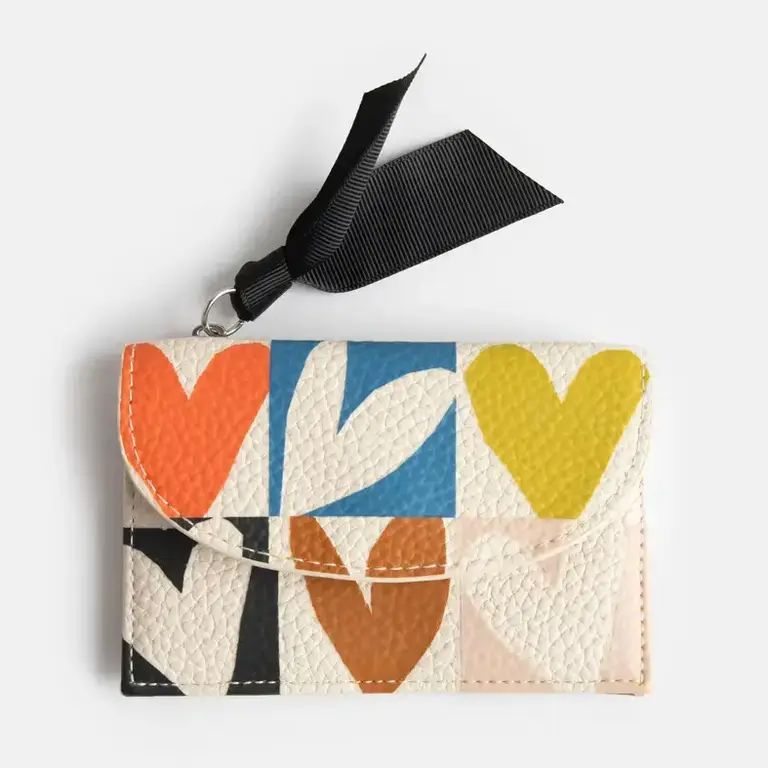 Caroline Gardner Caroline Gardner Checkmate Hearts Cardholder Wallet