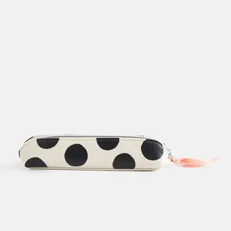 Caroline Gardner Caroline Gardner Mono Spots Pencil Case