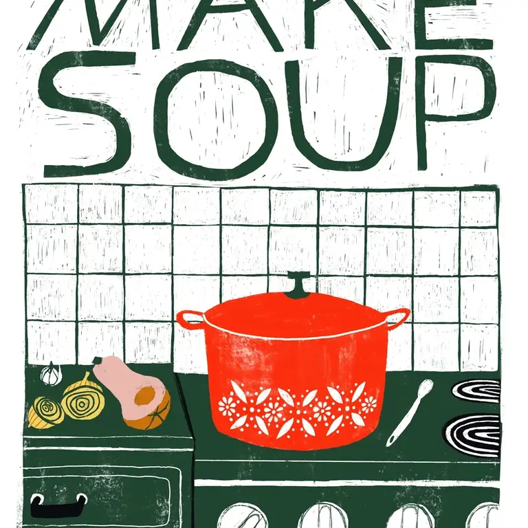 Anisa Makhoul Anisa Makhoul Make Soup 8x10 Art Print (Unframed)