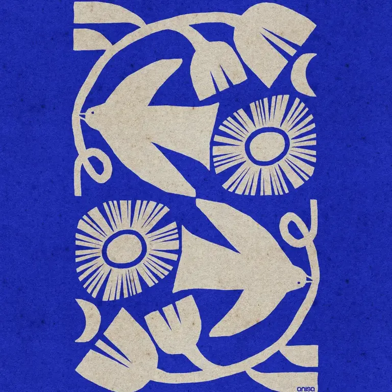 Anisa Makhoul Anisa Makhoul Messenger Birds 8x10 Art Print (Unframed)