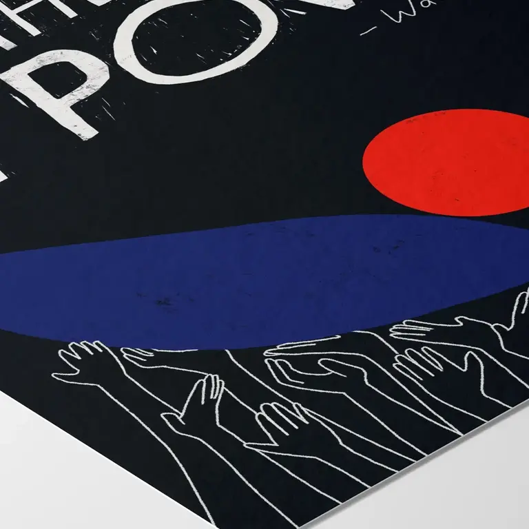 Anisa Makhoul Anisa Makhoul People Power 8x10 Art Print (Unframed)