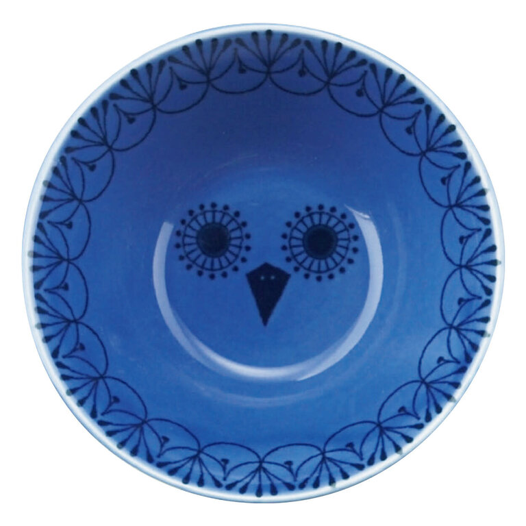 San-To San-To Japan Mikke Donburi Bowl Owl - Small 11.5cm