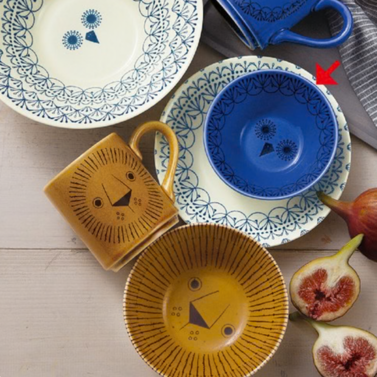 San-To San-To Japan Mikke Donburi Bowl Lion - Med 13.5cm