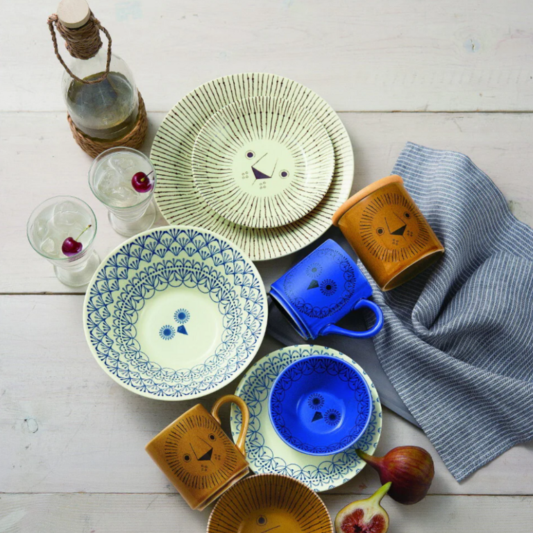 San-To San-To Japan Mikke Main Plate Lion L 24 cm