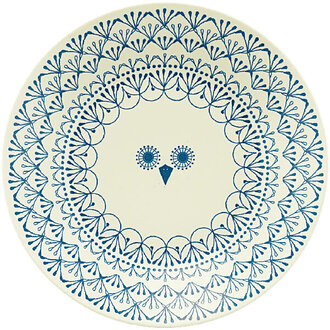 San-To San-To Japan Mikke Main Plate Owl L 24 cm