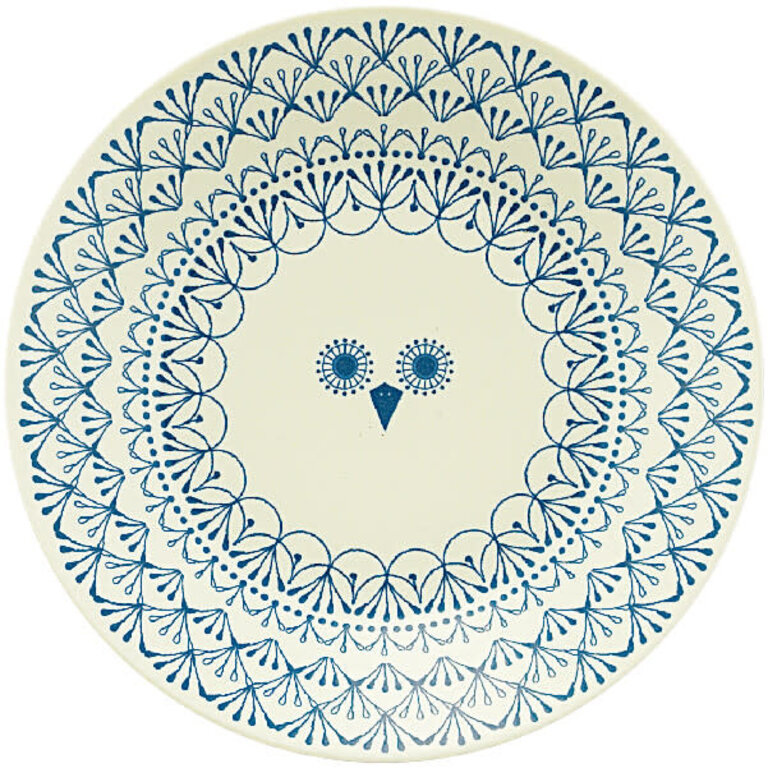 San-To San-To Japan Mikke Main Plate Owl L 24 cm
