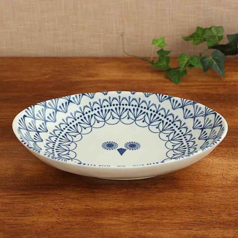 San-To San-To Japan Mikke Curry Bowl Owl L 24 cm