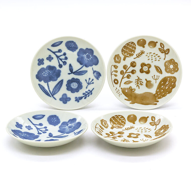 San-To San-To Japan Small Nordic Plate Set (4) 13 cm