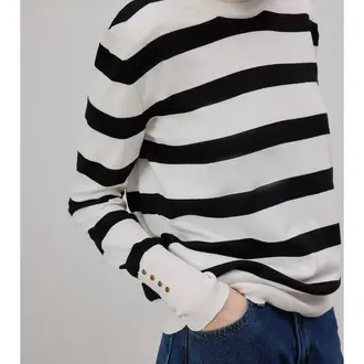 Privé Privé Striped Knit Sweater S/M
