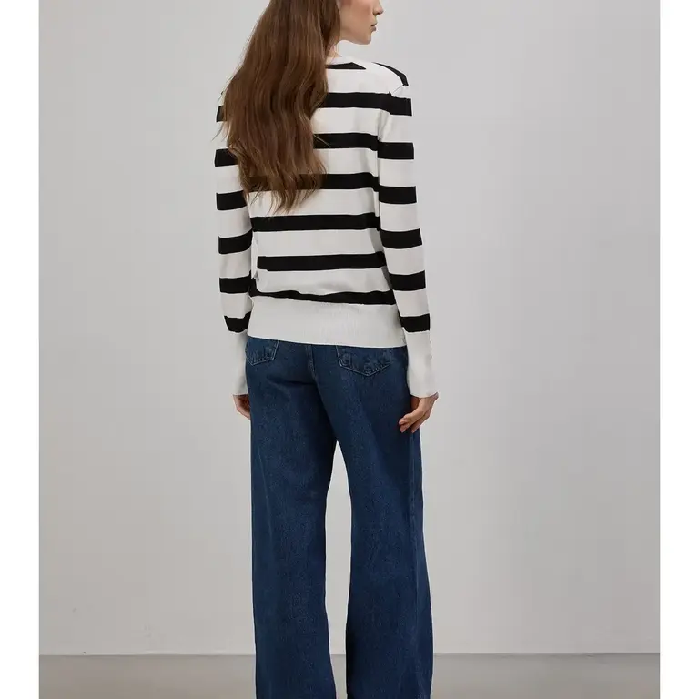 Privé Privé Striped Knit Sweater S/M