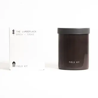 Field Kit Field Kit Glass Candle - The Lumberjack