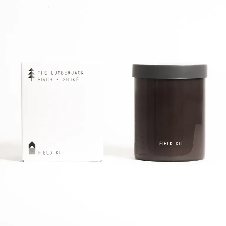 Field Kit Field Kit Glass Candle - The Lumberjack