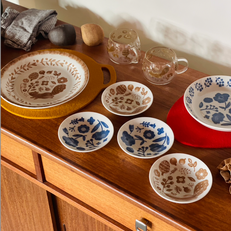 San-To San-To Japan Small Nordic Plate Set (4) 13 cm