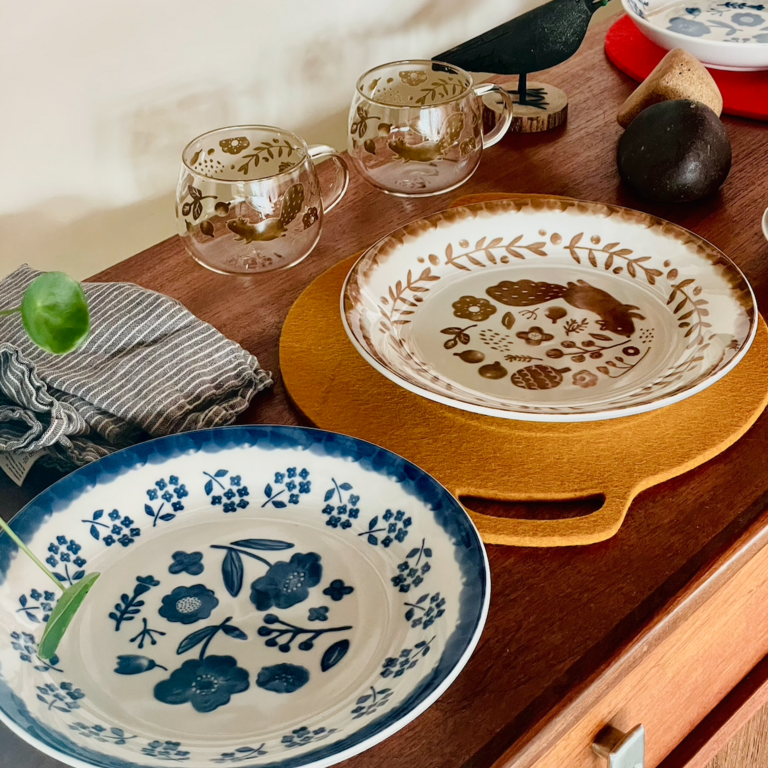 San-To San-To Japan Nordic Squirrel Glass Mug 420ml