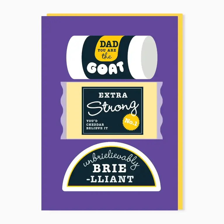 Stoats & Weasels Stoats & Weasels Dad The Goat Card