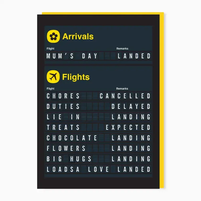 Stoats & Weasels Stoats & Weasels Arrivals - Mum's Day Card