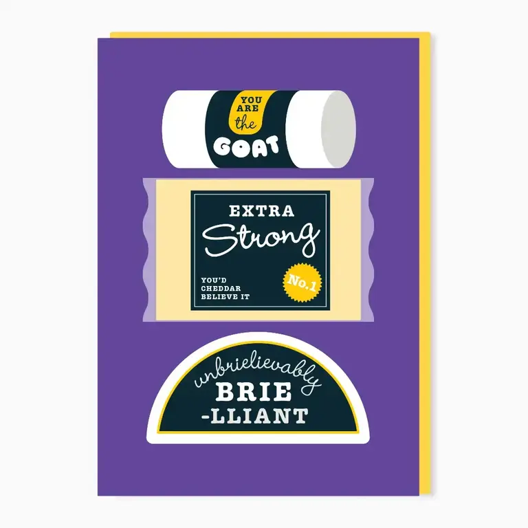 Stoats & Weasels Stoats & Weasels You Are The GOAT Card