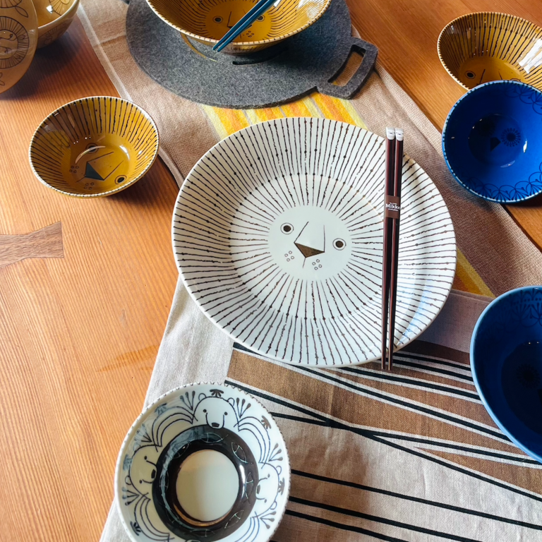 San-To San-To Japan Mikke Donburi Bowl Owl - Med 13.5cm