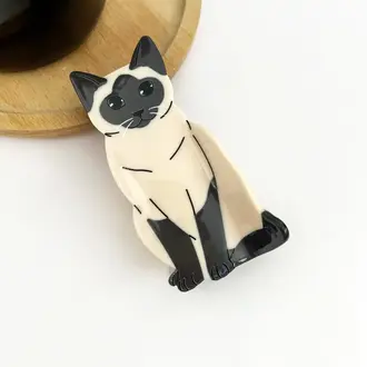 Diva Diva Hair Clip Siamese Cat