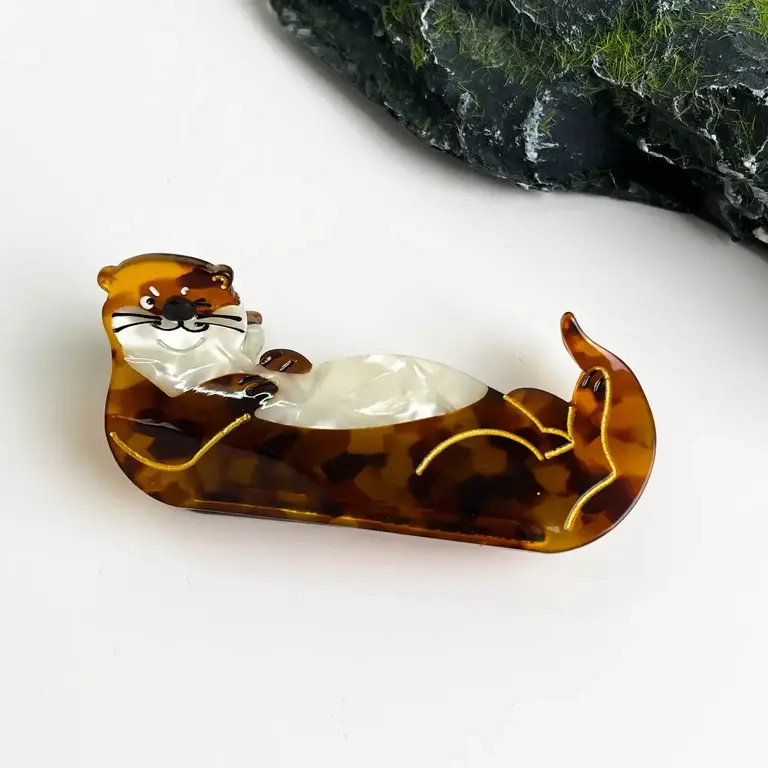 Diva Diva Hair Clip Otter