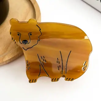 Diva Diva Hair Clip Bear