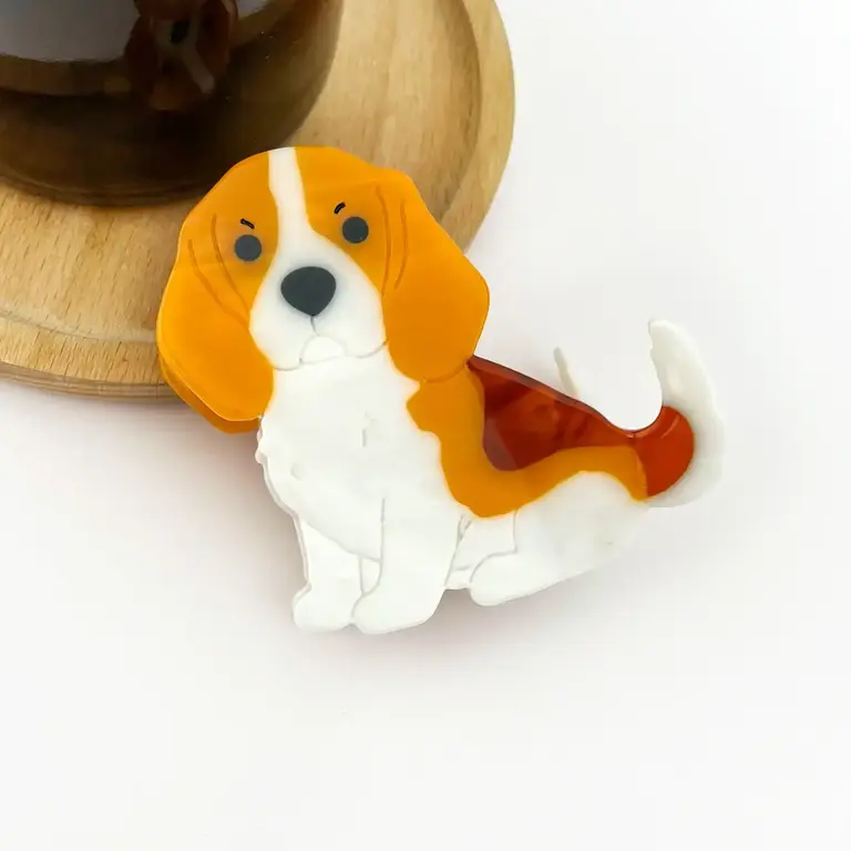 Diva Diva Hair Clip Beagle