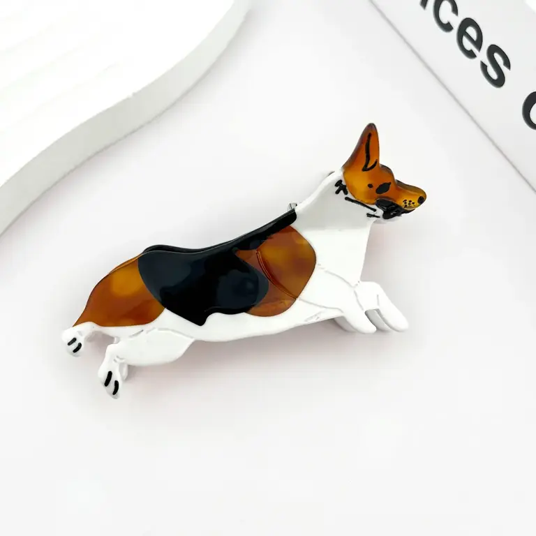 Diva Diva Claw Clip Corgi
