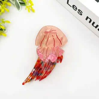Diva Diva Hair Clip Jellyfish Pink/Multi