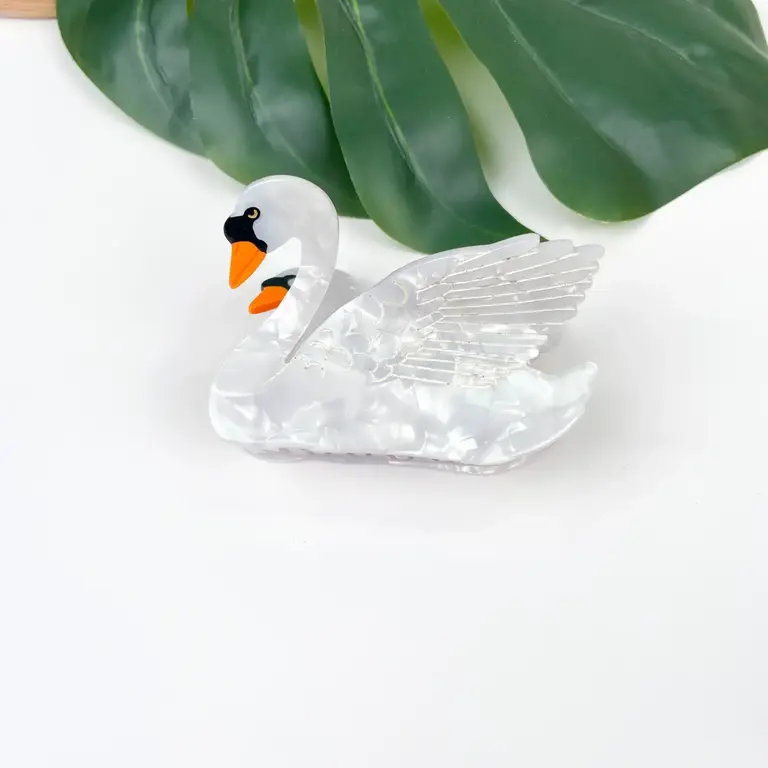 Diva Diva Hair Clip Swan
