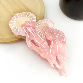 Diva Diva Hair Clip Jellyfish Pink