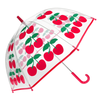 Rex London Rex London Transparent Umbrella Cherry