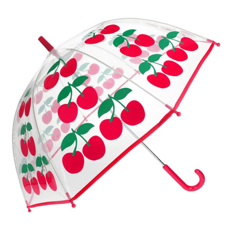 Rex London Rex London Transparent Umbrella Cherry