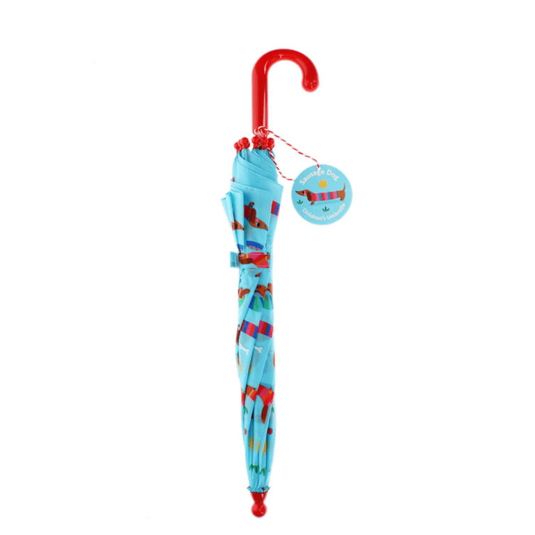 Rex London Rex London Kids Push Up Umbrella Sunny Sausage Dog