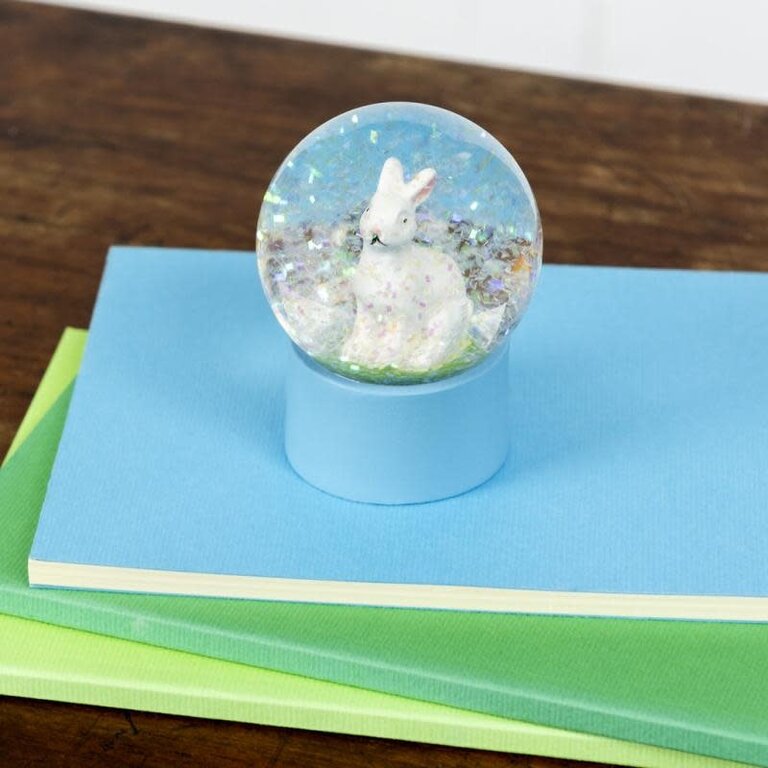 Rex London Rex London Mini Glitter Globe Bunny