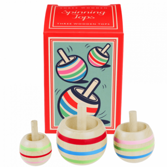Rex London Rex London Wooden Spinning Tops (3)